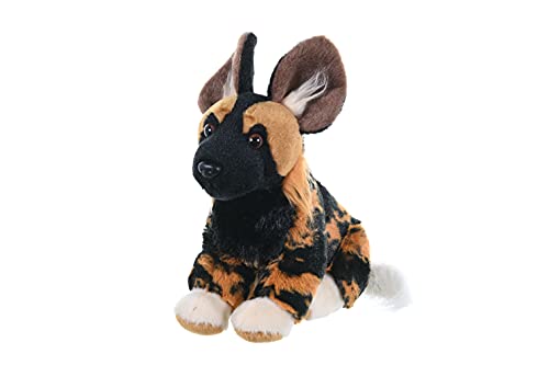 Wild Republic- CK Mini Perro Africano Salvaje de Peluche, 20 cm (10830)