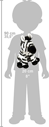 Wild Republic - CK Mini zebra bebé de peluche, 20 cm (10853)