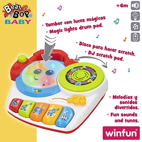 winfun - Mesa de mezclas y piano interactivo Winfun (46524)