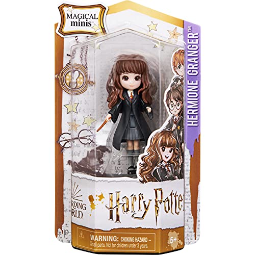 Wizarding World Magical Minis - Figura Coleccionable de Hermione Granger de 3 Pulgadas, Juguetes para niños para niñas y niños de 5 años en adelante