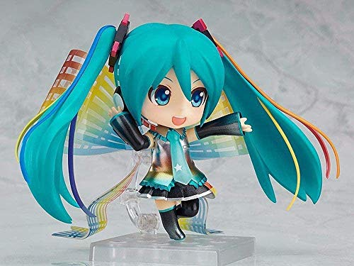 WMYATING Realista y Divertido 10 cm de Dibujos Animados Mini Hatsune Miku Anime Figura Figura Modelo Linda decoración Cambio de PVC Muñecas