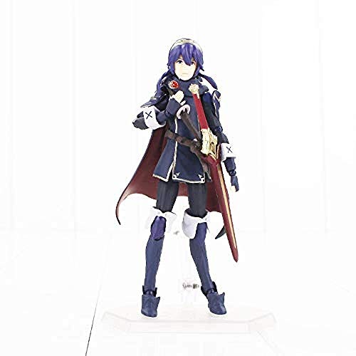 WMYATING Realista y Divertido 14 cm Juego Caliente Fuego Emblema móvil figma 245 Lucina con Espada Belleza Modelo muñeca