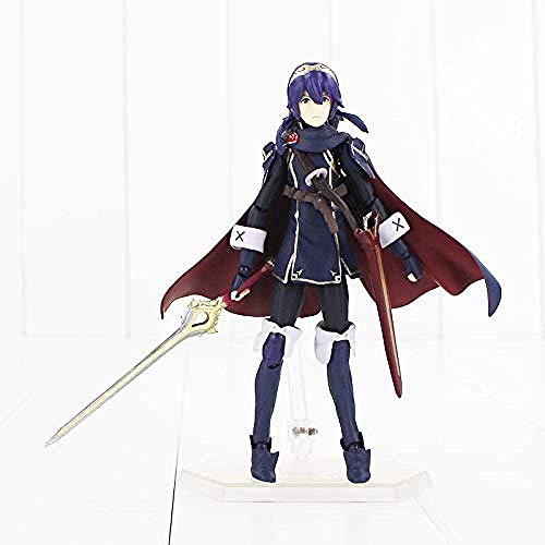 WMYATING Realista y Divertido 14 cm Juego Caliente Fuego Emblema móvil figma 245 Lucina con Espada Belleza Modelo muñeca