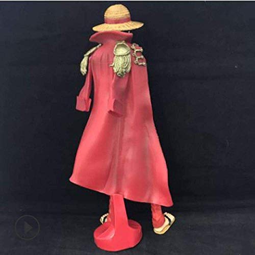 WMYATING Realista y Divertido Anime One Piece 20th Koa Luffy Modelo de Dibujos Animados Muñeca Figura 25cmloy para la colección de niños Regalo de cumpleaños