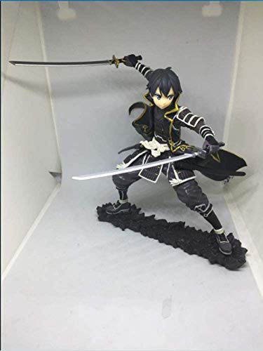 WMYATING Realista y Divertido Anime Sword Art Online Kirito Cuarta generación Ver.goukai Warrior 1/6 PVC Sao Asuna Figura Modelo