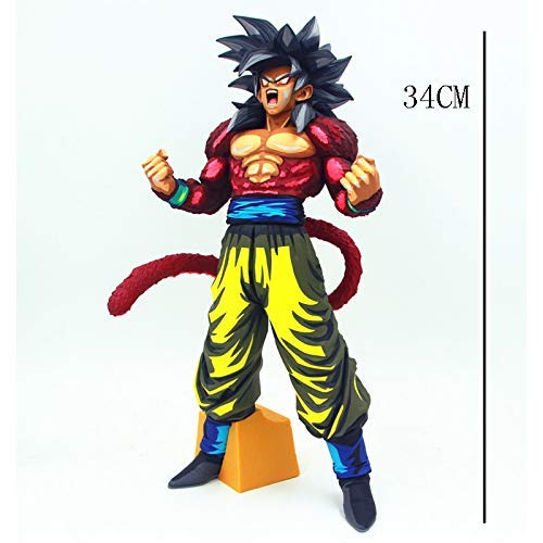 WMYATING Realista y Divertido Dragon Ball - Anime Model Sun Wukong Carácter Modelo Edición Limitada PVC Boxed Modelo Hecho A Mano Juguetes Artesanía Decoraciones