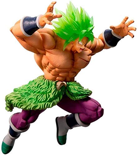 WMYATING Realista y Divertido Estatua de Juguete Dragon Ball Evolve - Super Saiyan Broli Figure Figure Gifts para los fanáticos de la Pelota de dragón