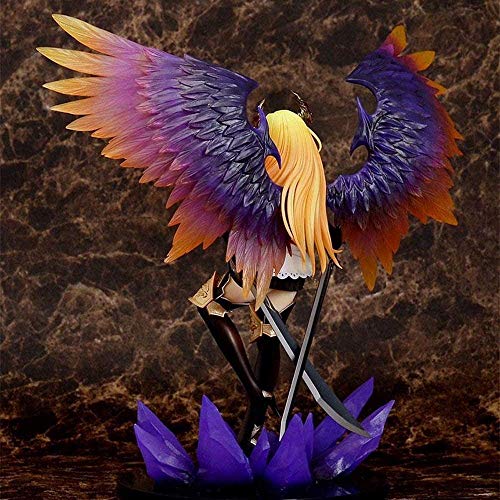 WMYATING Realista y Divertido Juego de Anime Kotobukiya Rage of Bahamut Dark Angel Olivia PVC Figura de acción 29 cm 1/8 Escala Pintado Pintado Modelo Juguetes Anime Figuras