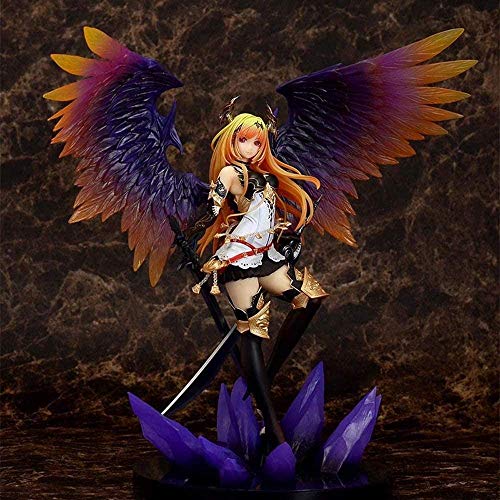 WMYATING Realista y Divertido Juego de Anime Kotobukiya Rage of Bahamut Dark Angel Olivia PVC Figura de acción 29 cm 1/8 Escala Pintado Pintado Modelo Juguetes Anime Figuras