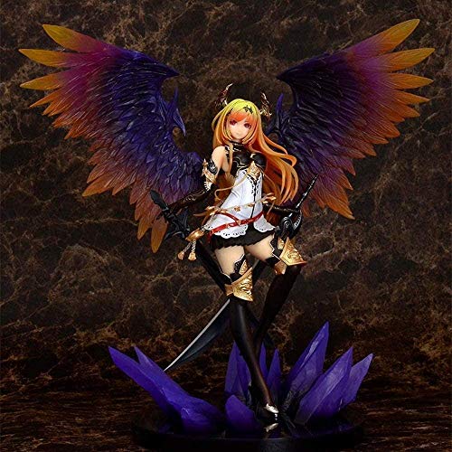 WMYATING Realista y Divertido Juego de Anime Kotobukiya Rage of Bahamut Dark Angel Olivia PVC Figura de acción 29 cm 1/8 Escala Pintado Pintado Modelo Juguetes Anime Figuras