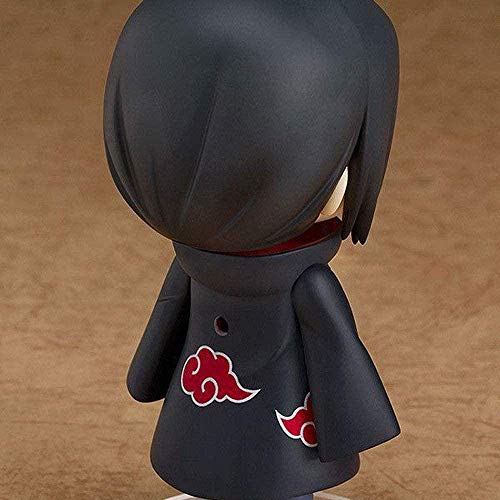 WMYATING Realista y Divertido Personajes de Anime Naruto Uchiha Itachi Edición Premium Foto en Caja Modelo de Juguete Estatua Muñeca Muñeca Escultura Altura 10 cm