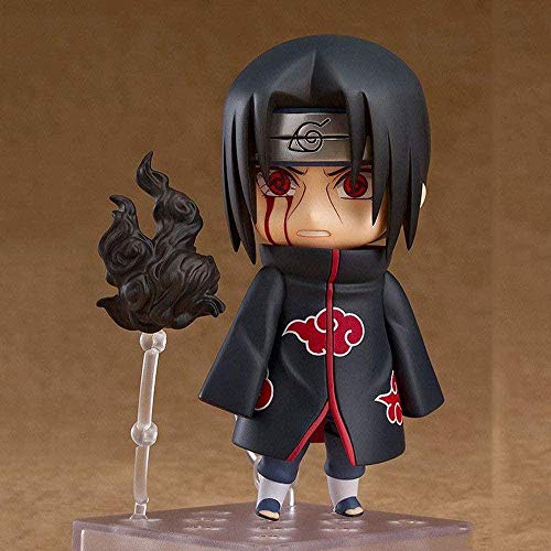 WMYATING Realista y Divertido Personajes de Anime Naruto Uchiha Itachi Edición Premium Foto en Caja Modelo de Juguete Estatua Muñeca Muñeca Escultura Altura 10 cm