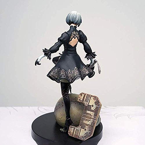 WMYATING Realista y Divertido Yorha Nier Automata PVC Figura Coleccionable Modelo de Juguete Modelo de Dibujos Animados Anime Gran Regalo 14 cm