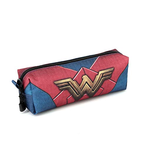 Wonder Woman Emblem-Estuche Portatodo Cuadrado HS