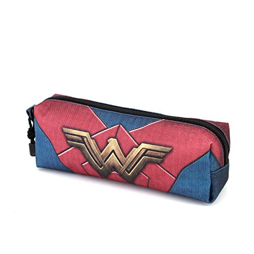 Wonder Woman Emblem-Estuche Portatodo Cuadrado HS