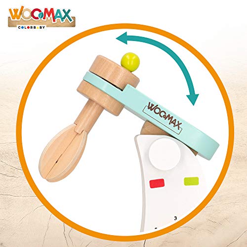 WOOMAX - Batidora con accesorios de madera woomax (46466)