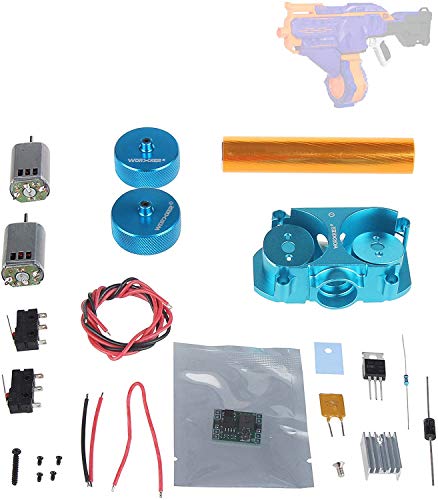 WORKER Kit de montaje para rueda Flywheel para Nerf N-Strike Elite Modify Infinus Diamond Pattern