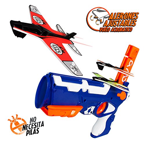 World Brands Xtrem Raiders-Xtreme Shooter- Lanzador con 3 Aviones