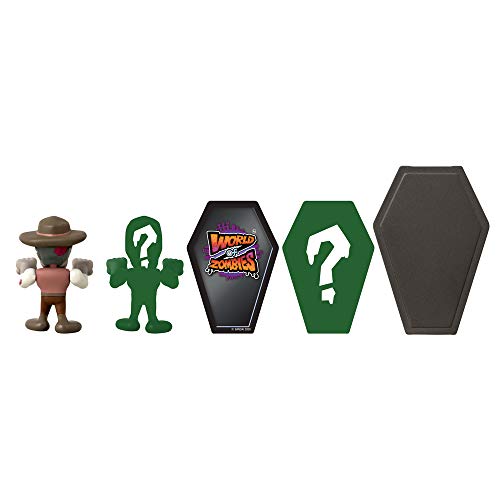 World of Zombies Zombies-44271 Pack de Dos U.S.Z. Cowboy y Figura Sorpresa (Bandai 44271), Multicolor