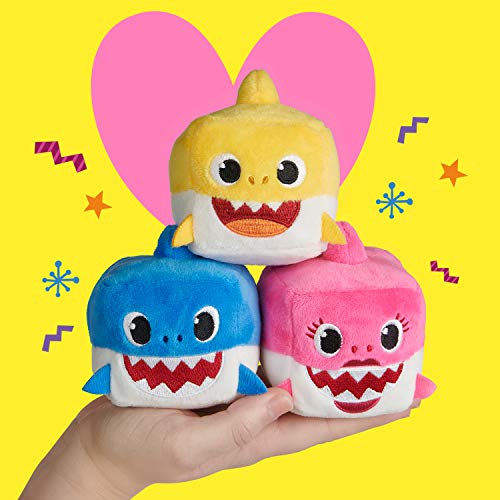 Wow Wee - Cubo de Sonido Mommy Shark, Incluye Cuatro Versos aleatorios de la canción Oficial de Baby Shark (en inglés) Rosa (61013)