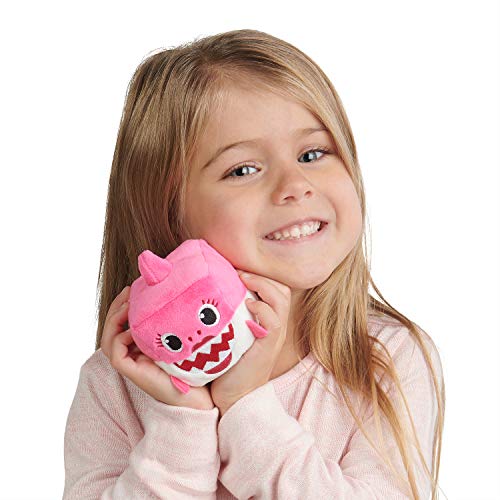 Wow Wee - Cubo de Sonido Mommy Shark, Incluye Cuatro Versos aleatorios de la canción Oficial de Baby Shark (en inglés) Rosa (61013)