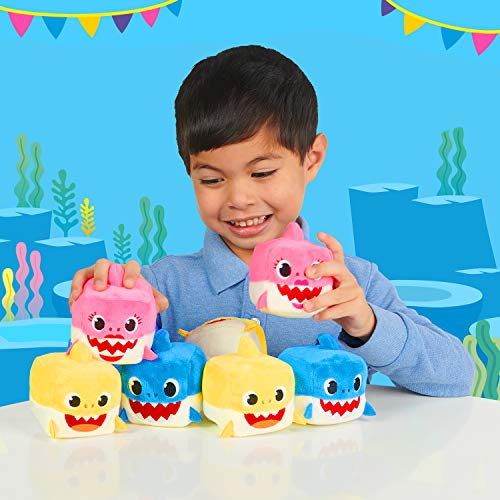 Wow Wee - Cubo de Sonido Mommy Shark, Incluye Cuatro Versos aleatorios de la canción Oficial de Baby Shark (en inglés) Rosa (61013)