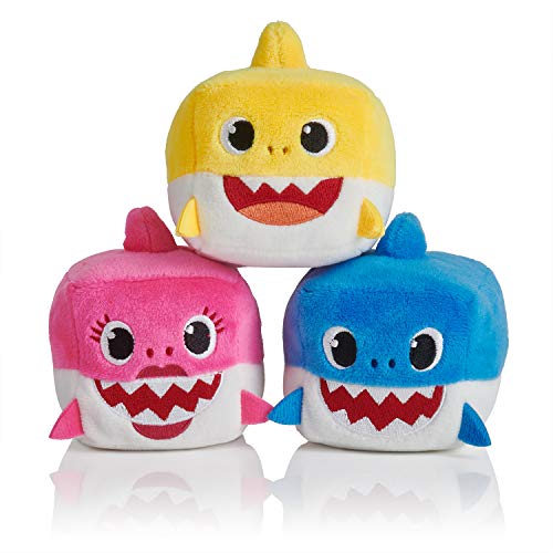 Wow Wee - Cubo de Sonido Mommy Shark, Incluye Cuatro Versos aleatorios de la canción Oficial de Baby Shark (en inglés) Rosa (61013)