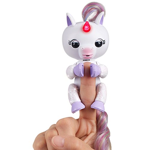 Wowwee- Mackenzie Mascota Interactiva, Color Blanco con luz (3728)