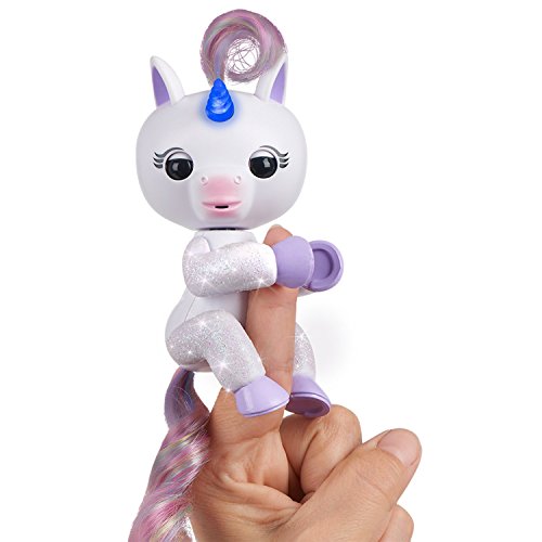 Wowwee- Mackenzie Mascota Interactiva, Color Blanco con luz (3728)