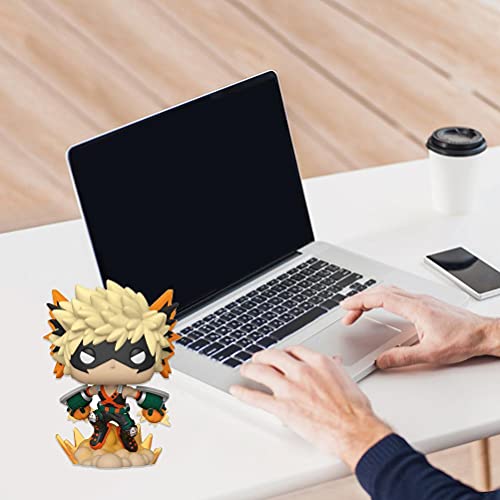 Wuawtyli Anime Figura,My Hero Academia Katsuki Bakugo Collector PVC Figure from Pop Anime Series 10 cm Bakugou Katsuki Figura Action Toy Japan Anime for Children