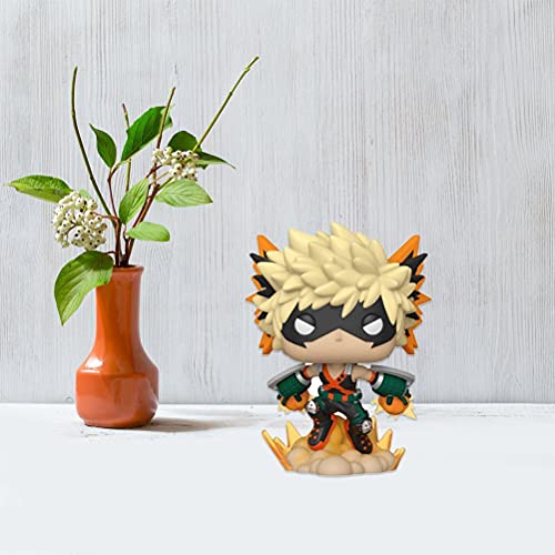 Wuawtyli Anime Figura,My Hero Academia Katsuki Bakugo Collector PVC Figure from Pop Anime Series 10 cm Bakugou Katsuki Figura Action Toy Japan Anime for Children