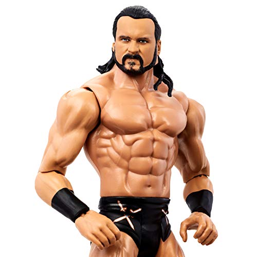 WWE Colección WrestleMania Figura Drew McIntyre, muñeco articulado de juguete (Mattel GVJ76)