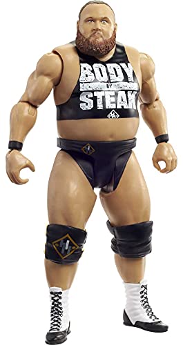 WWE Figura de acción Otis, muñeco articulado de juguete para niños +6 años (Mattel GTG50)