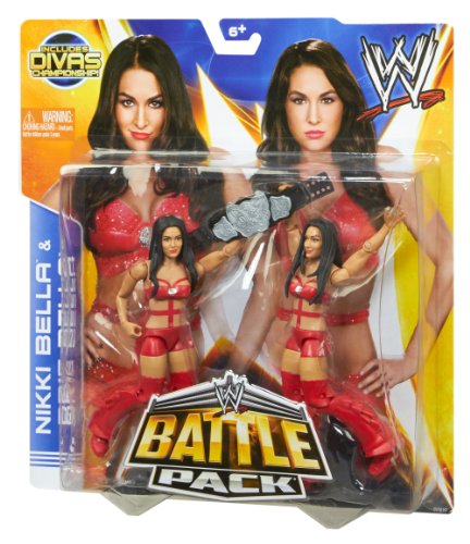 WWE Nikki & Brie Bella Twins Battle Pack Figures