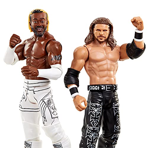 WWE Pack 2 figuras 11, muñecos articulados de juguete con accesorios (Mattel GVJ22)