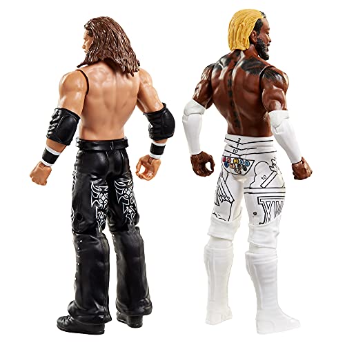 WWE Pack 2 figuras 11, muñecos articulados de juguete con accesorios (Mattel GVJ22)