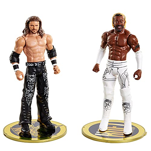 WWE Pack 2 figuras 11, muñecos articulados de juguete con accesorios (Mattel GVJ22)