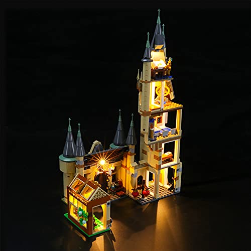 WXFN Kit de iluminación para la Torre de astronomía de Harry Potter Hogwarts - Compatible con Lego 75969 (NO Incluye el Modelo)