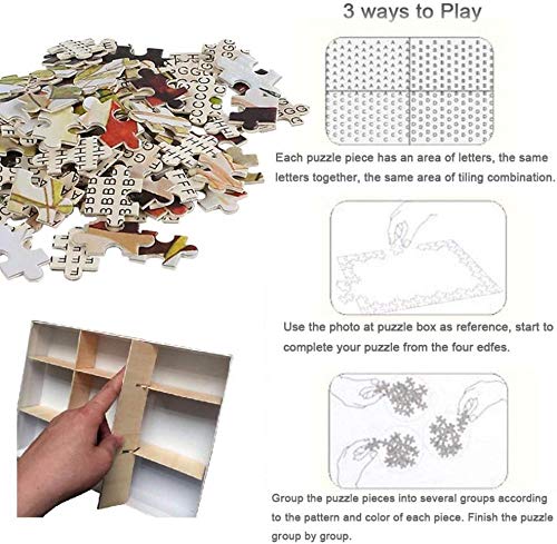 WXLSL Puzzles Rompecabezas De 1000 Piezas Dragón Blanco En La Librería Rompecabezas para Adultos Rompecabezas para Niños Rompecabezas De Madera Juguete DIY Kit Decoración para El Hogar