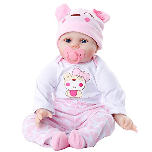 WY-SYY Muñecas para niñas Super Cute Muñeca Interactiva superheroína Gabi con biberón mágico y Accesorios Muñecas Niñas 3 años Muñecas bebé recién Nacido para niños niñas,Flesh