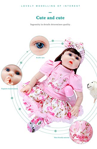 WY-SYY Muñecas para Niñas Super Cute Muñeca Interactiva Superheroína Gabi con Biberón Mágico Y Accesorios Muñecas Niñas 3 Años Muñecas Bebé Recién Nacido para Niños Niñas,Rosado