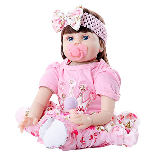 WY-SYY Muñecas para Niñas Super Cute Muñeca Interactiva Superheroína Gabi con Biberón Mágico Y Accesorios Muñecas Niñas 3 Años Muñecas Bebé Recién Nacido para Niños Niñas,Rosado