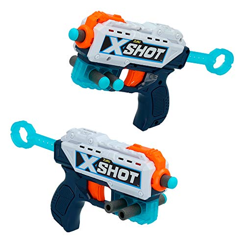 X-Shot - Pack 2 pistolas Recoil X-Shot Excel + 6 botes (44769)