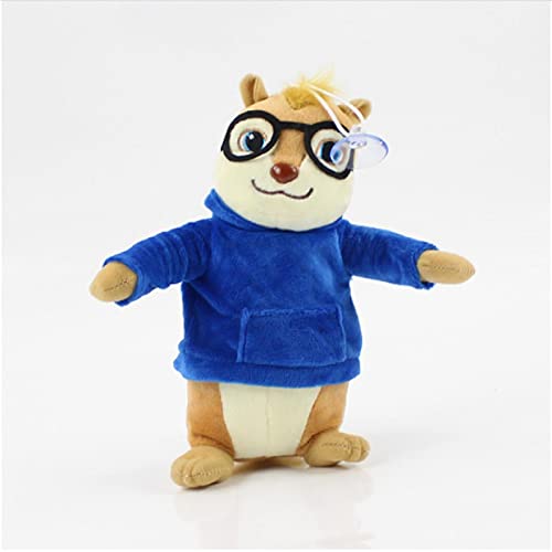 XIAIEWEI Alvin y Las Ardillas, ratón, Animales, Juguete de Peluche, muñeca de película, Bonito Juguete de Peluche de Dibujos Animados para bebés, niños, 35Cm