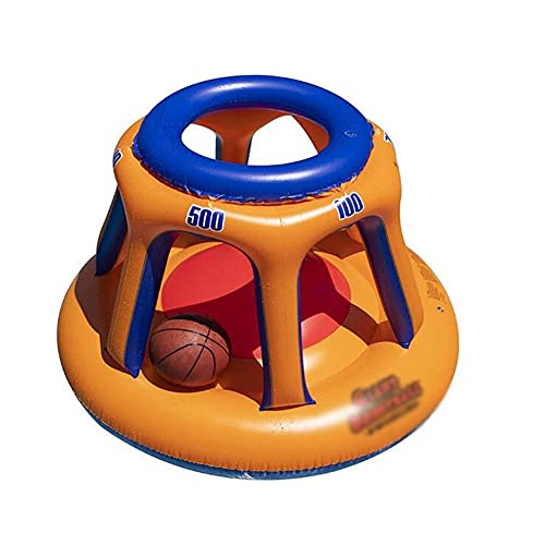 XIAOHUA-UK Piscina Baloncesto Hoop Ball Set, Hoop Inflable Juego De Agua De Agua sobre PVC Float Pool Accessories Adolescentes Adultos Agua Competitiva Juego De Agua para La Fiesta De Verano