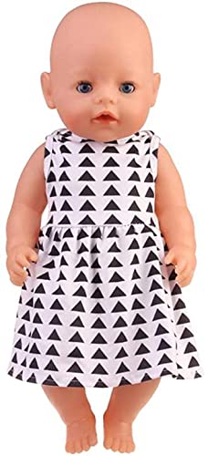 XinYiC Vestido de muñeca para muñecas de 18 pulgadas American Girl Dolls Our Generation Journey Girl Doll Accesorios de disfraz para niños de 3 años y más regalos - #B