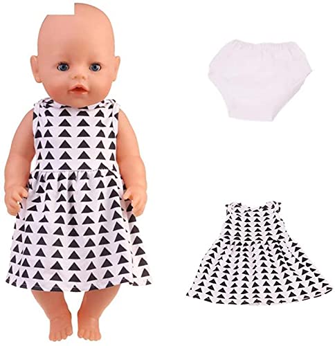 XinYiC Vestido de muñeca para muñecas de 18 pulgadas American Girl Dolls Our Generation Journey Girl Doll Accesorios de disfraz para niños de 3 años y más regalos - #B