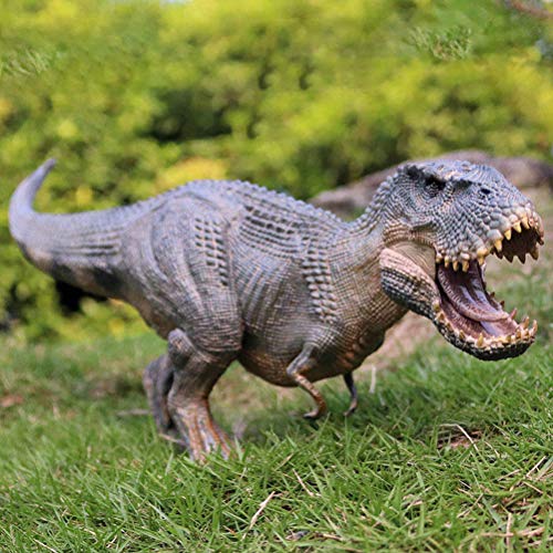 XOYZUU Super Colossal Indominus Rex - Figura de dinosaurio verde Tyrannosaurus Rex juguete realista modelo pedagógico animal para niños