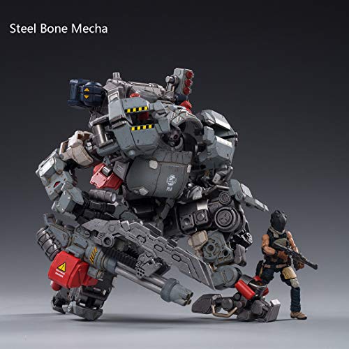 Xshion Juego de figuras de soldados Mecha de 1/25, militares, figuras de acción con armas, figuras de acción Mecha, figuras de soldados militares, juguetes con figuras del ejército