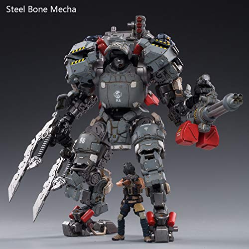 Xshion Juego de figuras de soldados Mecha de 1/25, militares, figuras de acción con armas, figuras de acción Mecha, figuras de soldados militares, juguetes con figuras del ejército